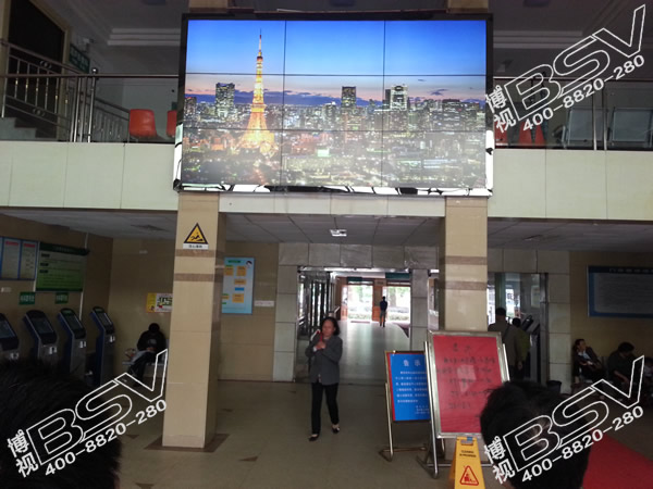 黄冈市浠水县人民医院-46寸液晶拼接屏