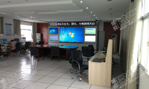 黄梅气象局-55寸液晶拼接屏