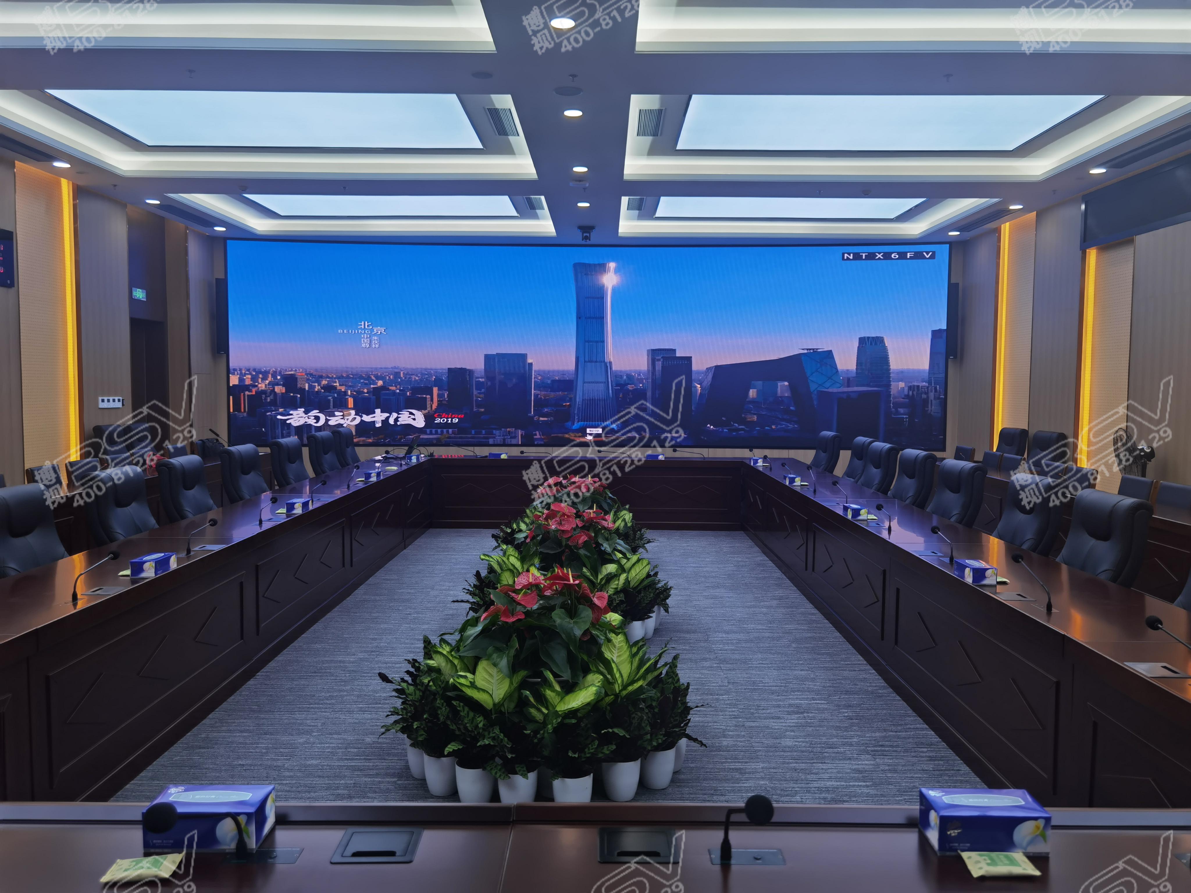 博视助力武汉某集团公司打造平战结合一体化指挥中心已顺利完成交付使用！